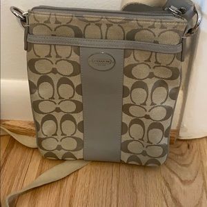 Grey Coach crossbody